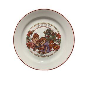 Vintage Collector's 1990 20th Anniversary Of Corelle Happy Holidays 10” Plate